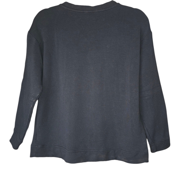Orvis Men's Black Sweatshirt Medium Modal Blend Long Sleeve Soft and Durable - Picture 2 of 6